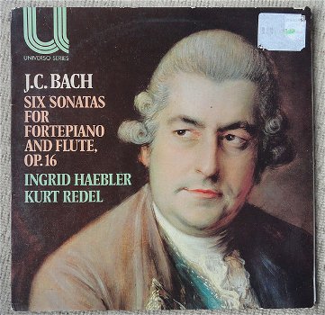 LP - J. C. BACH - Six Sonatas - Ingrid Haebler - 0