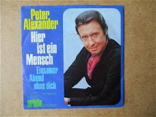 a5803 peter alexander - hier ist ein mensch