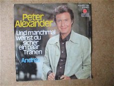 a5808 peter alexander - und manchmal weinst du sicher ein paar tranen