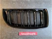 BMW E90 E91 Grill set dubbele nieren hoogglans zwart L+R - 1 - Thumbnail