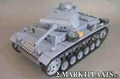 Kampfwagen III RC tank schaal 1:16 nieuw!! - 0