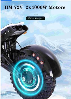 Halo Knight T107Max Off-road Electric Scooter 120Km/h Max Speed - 2