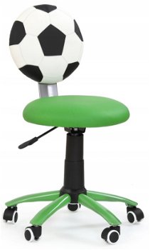 NIEUW Kinderbureaustoel Voetbal | In hoogte verstelbare kinderstoel voor een echte voetbalfan! - 1