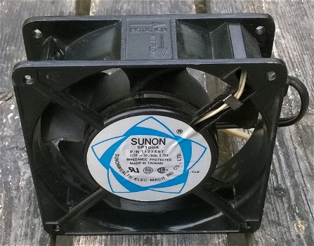 Ventilator 115 Volt, inbouw (120x120x40 mm) - 3