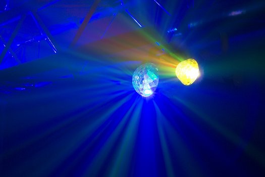LED Wave Jellyball met UV (Beamz) - 4