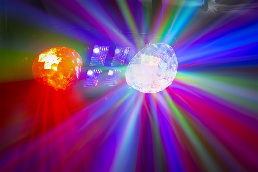 LED Wave Jellyball met UV (Beamz) - 6