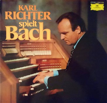LP - BACH - Karl Richter Spielt Bach - 0