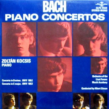 LP - Bach - Zoltán Kocsis, piano - SLPX 11550 - 0