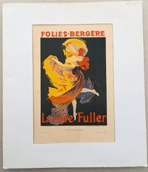 Jules Cheret Folies Bergère Loïe Fuller art nouveau - 1