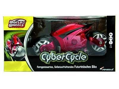 RC motor Cyber cycle rood 26 cm 27 MHZ - 3