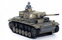 RC tank Torro Panzer 3 met rook en geluid 2.4GHZ nieuw - 0 - Thumbnail