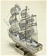 Metalen bouwpakket ZOYO Black Pearl Pirate Ship 3D Laser - 1 - Thumbnail