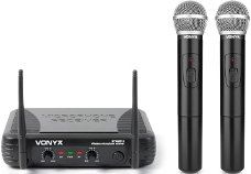 Microfoons draadloos (Vonyx STWM-712)