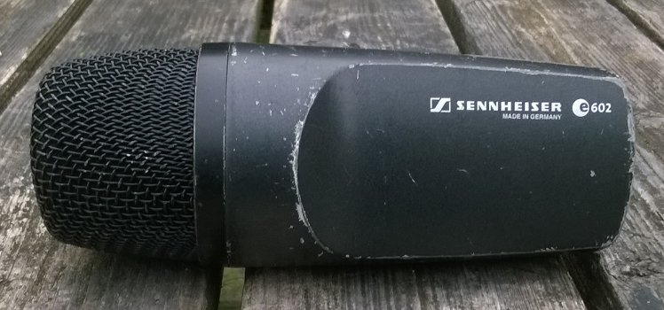 Microfoon basdrum, Sennheiser E-602 - 0