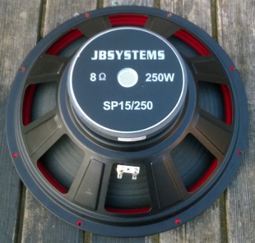 Woofer 15 inch, 250 Watt (JB-Systems) - 5