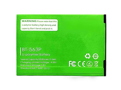 Replace High Quality Battery LEAGOO 3.8V 2500mAh/9.5WH - 0