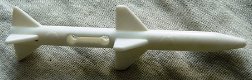 Parts Vehicle / Voertuig, Missile, Jet F-18 / Fa-18 Hornet, Flying Fighters, Hasbro, 1989.(Nr.1) - 1 - Thumbnail