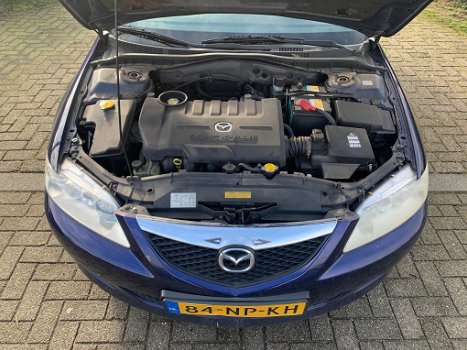 Mazda 6 1.8 SDN Exclusive 2004 Blauw MOTOR DEFECT!! - 6