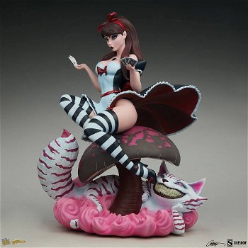 Sideshow Fairytale Fantasies Alice in Wonderland Game of Hearts - 2