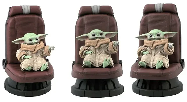 Gentle Giant The Mandalorian The Child in Chair statue - 1