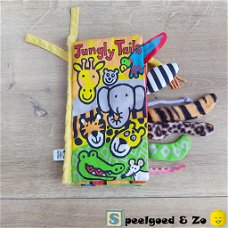 Jelly Kitten Jungle Tails stoffen babyboekje | ZGAN