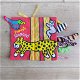 Jelly Kitten Jungle Tails stoffen babyboekje | ZGAN - 1 - Thumbnail