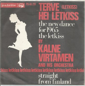 Kalne Virtamen And His Orchestra – Terve (Letkiss) (1965) - 0