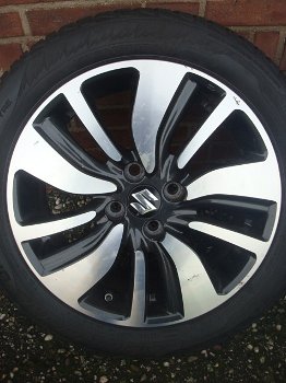 16 Inch Originele Suzuki Swift Sport Velgen met Winterbanden 4x100 - 0
