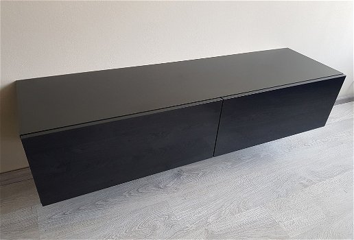 VOORRAAD Zwevend tv-meubel Bobbie 140 cm breed diverse kleuren MONTAGE MOGELIJK - 3
