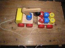 diverse houten speelgoed