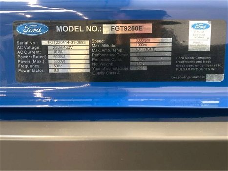 Ford FGT9250 E generator - 1
