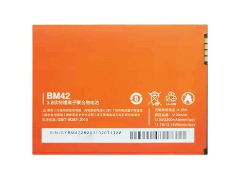 New battery 3200mAh/12.16WH 3.8V for XIAOMI BM42 - 0