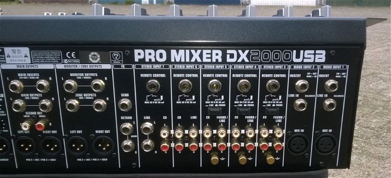 Mixer Behringer DX2000USB - 7