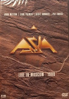 Asia – Live In Moscow 1990 (DVD) Nieuw/Gesealed