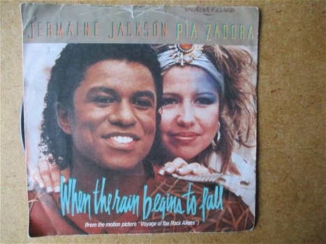 a6200 jermaine jackson / pia zadora - when the rain - 0