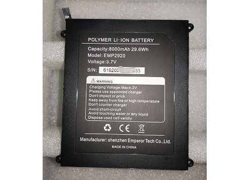Replace High Quality Battery OTHER 3.7V 8000mAh/29.6Wh - 0