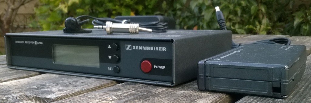 Microfoonmet clip-on microfoon (Sennheiser EW-100) - 3