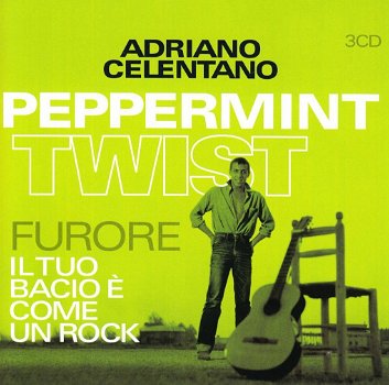 Adriano Celentano – Peppermint Twist (3 CD) Nieuw/Gesealed - 0