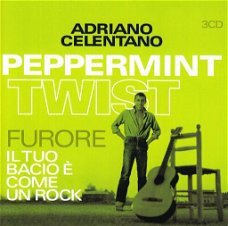 Adriano Celentano – Peppermint Twist (3 CD) Nieuw/Gesealed