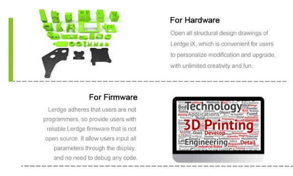 Lerdge iX 3D Printer Kit, Auto Leveling - 6