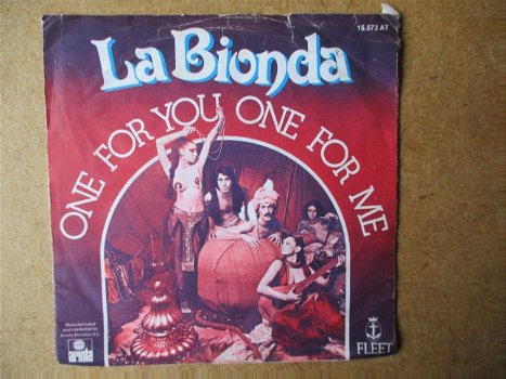 a6269 la bionda - one for you one for me - 0