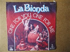 a6269 la bionda - one for you one for me