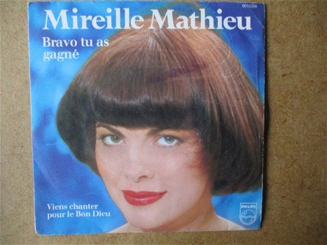 a6306 mireille mathieu - bravo tu as gagne - 0