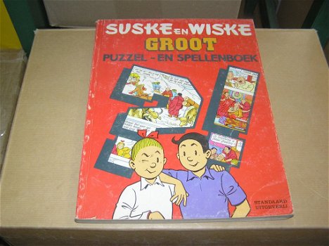 Suske en Wiske Groot puzzel-en spellenboek. - 0