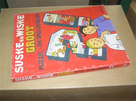 Suske en Wiske Groot puzzel-en spellenboek. - 2