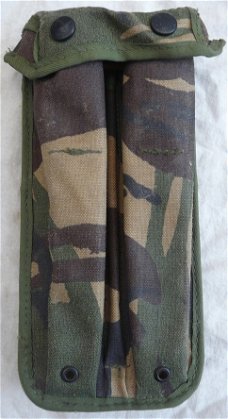 Magazijn Tas, Gevechts, Patroonhouders Uzi, Koninklijke Landmacht, Woodland Camouflage, 1993.(Nr.3)