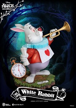 Beast Kingdom Alice In Wonderland Master Craft The White Rabbit MC-068 - 1