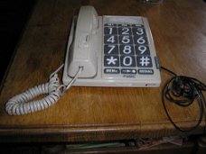 Telefoon met grote toetsen