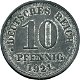 Duitsland 10 pfennig 1917,1918,1919,1920,1921 - 0 - Thumbnail