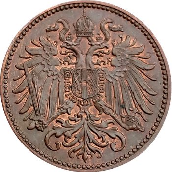 oostenrijk 2 heller 1893,1911 - 1